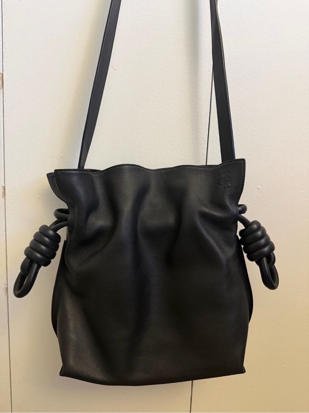 Loewe Black Flamenco Bag